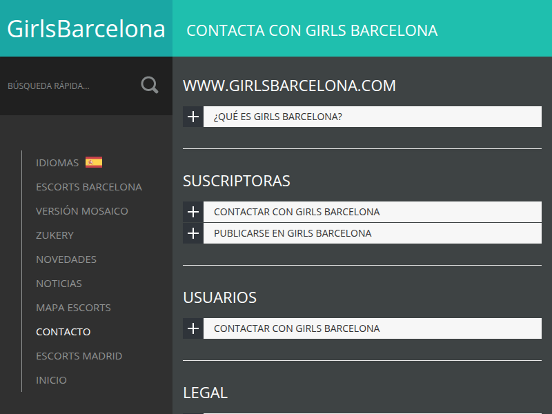 Contact GirlsBarcelona